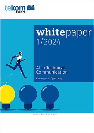Cover Whitepaper 1/2024 AI in Technical Communication