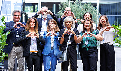 tekom employees and tekom Danmark board group picture